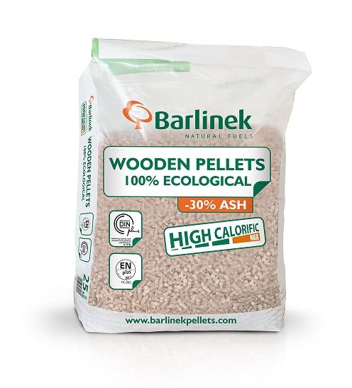 Pellet Barlinek ENplus A1 6 mm 975 kg (65 x 15 kg)