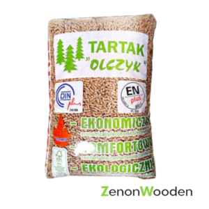 Pellet Olczyk ENplus A1 6 mm 975 kg (65 x 15 kg)