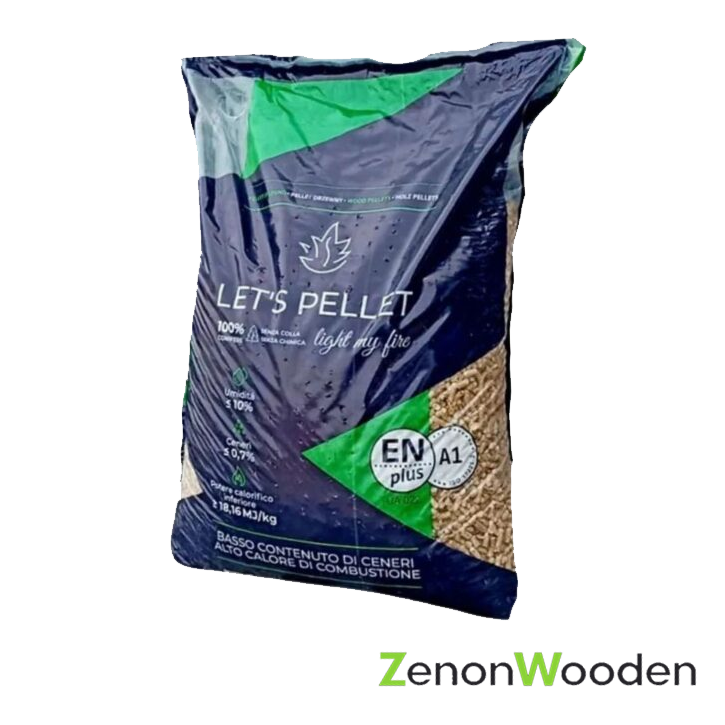 Pellet Let’s niebieski ENplus A1 6 mm 975 kg (65 x 15 kg)