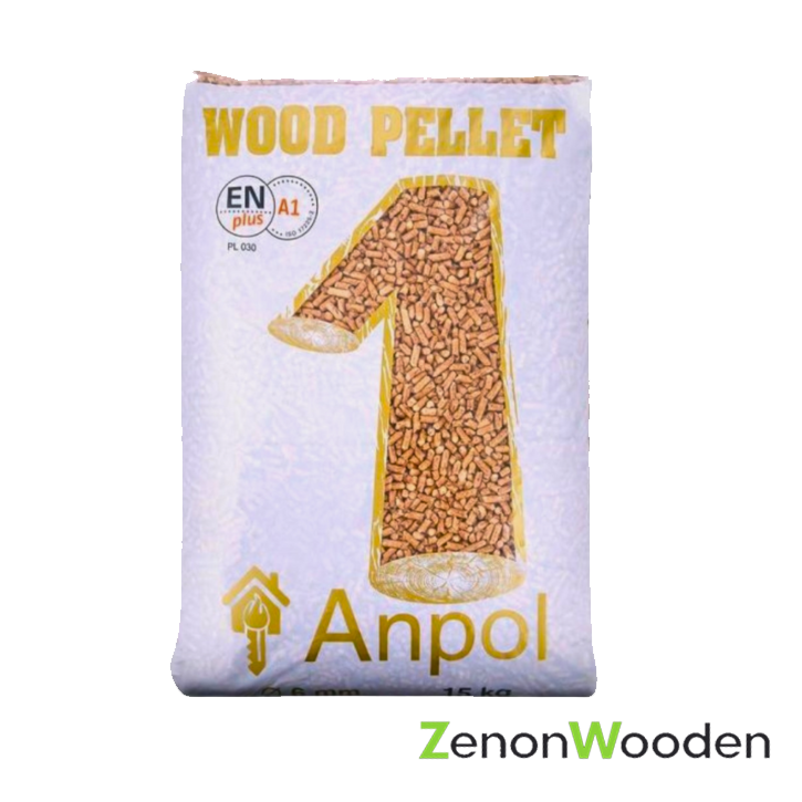 Pellet Anpol ENplus A1 6 mm 975 kg (65 x 15 kg)