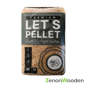 Pellet Let’s Premium ENplus A1 6 mm 975 kg (65 x 15 kg)